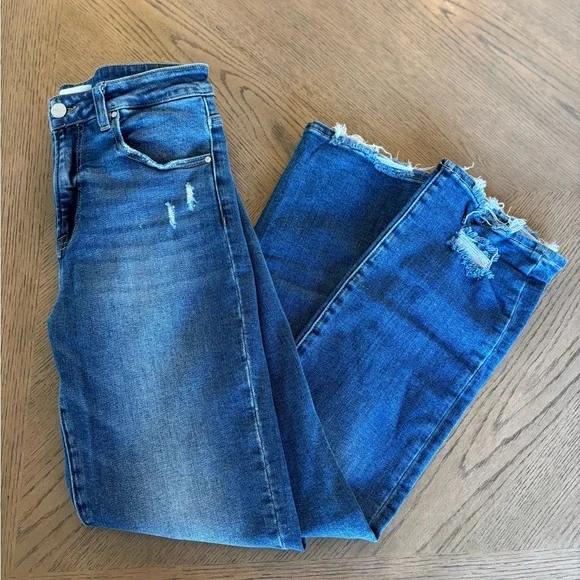 Risen Remember Me High Rise Straight Leg Jeans - Picture 2 of 9